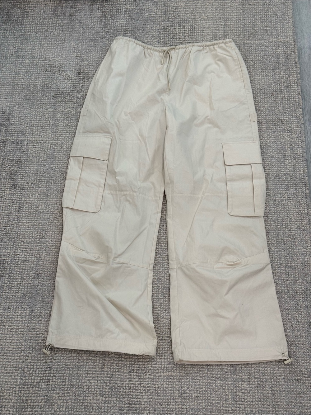 Crop Shop Boutique Vanilla Cargo Pants